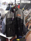 TCT179/25A/L: 'Motoscope' Forest Rally Jacket, Size L, Black Charcoal with 2 Logos